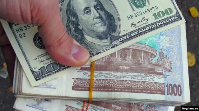 Demand for dollars among ordinary people is always high because many people regard it as a more stable currency than the som.