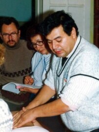 Abdullaev, a doctor by profession, sees little chance of defeating Karimov