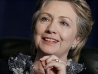 Hillary Clinton said she would end the U.S. involvement in the Iraq war (file photo) (epa)