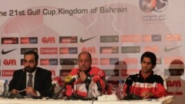 المؤتمر الصحفي لمدرب المنتخب العراقي حكيم شاكر