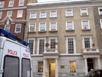 Grosvenor Square, one of the site in London where traces of polonium were found (AFP)
