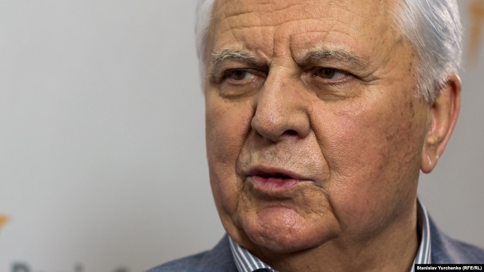 Former Ukrainian President Leonid Kravchuk says his nation must find a peaceful solution to the conflict in the east.