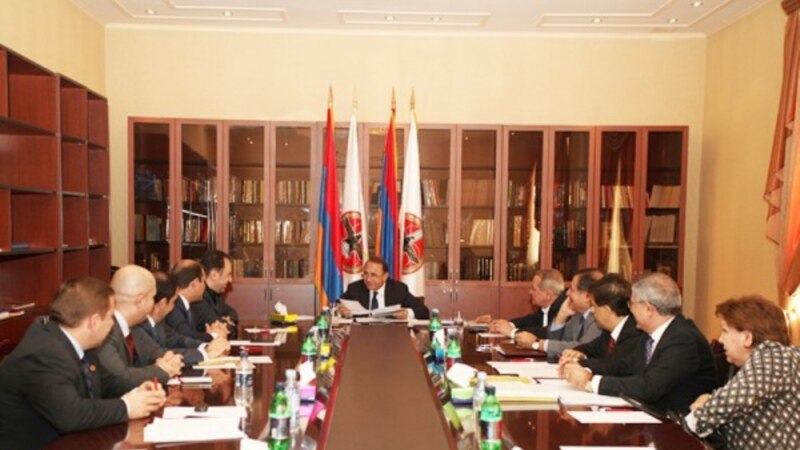Штабы РПА и «Новой Армении» провели первые заседания