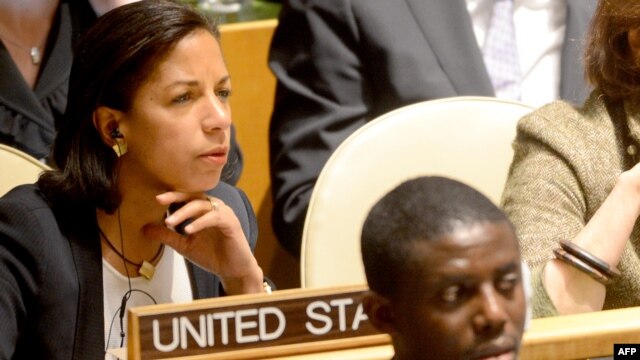 Ambasadorja amerikane në Kombet e Bashkuara Susan Rice 