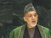 Karzai said he would be willing to meet with fugitive Taliban leader Mullah Mohammad Omar if it would help bring peace (file) (AFP)