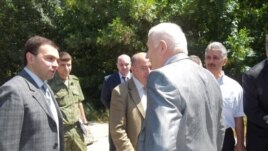 ოსური დელეგაციის ახალი ხელმძღვანელი ხოხ გაგლოითი ევროკავშირის სადამკვირვებლო მისიის ხელმძღვანელთან ანჯეი ტიშკევიჩთან
