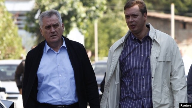 Tomislav Nikolić i Aleksandar Vučić