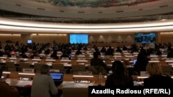The UN Human Rights Council during a recent session in Geneva