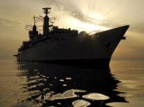 The 'HMS Cornwall' in the Persian Gulf (epa file photo)