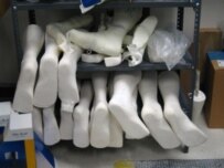 Prosthetic limbs at Walter Reed Army Medical Center (RFE/RL)