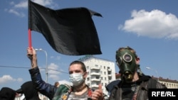 The annual "Chornobyl Path" march has been held in Minsk since 1988. (file photo)
