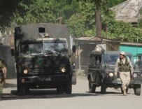 Georgian forces in the Kodori Gorge on July 25 (InterPressNews)