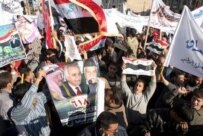 Iraqis demonstrated against election results (epa)