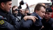 Николай Алексеев не в первый раз задерживается ОМОНом