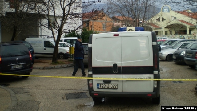Policija na licu mesta, 22. januar 2013.