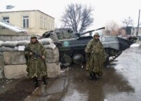 Russian peacekeepers this month in South Ossetia (TASS)