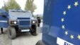 Georgia -- French members of a EU observer contingent near the village of Karaleti, 01Oct2008