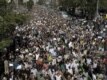 Hundreds of thousands of people protested in Tehran on June 15 against what many are calling a stolen election.