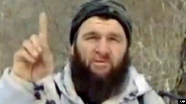 Insurgency commander Doku Umarov in an undated screen grab