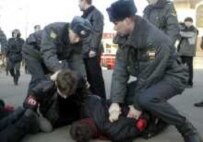 Police have been accused of brutality (file photo)