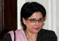 Former Foreign Minister Salome Zourabichvili could profit from the opposition disarray (file photo) (epa)