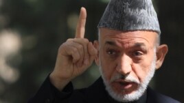 Afghan President Hamid Karzai