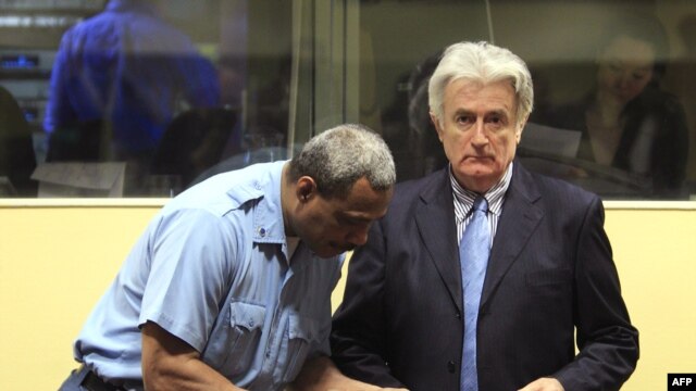 Radovan Karadžić u sudnici Haškog tribunala