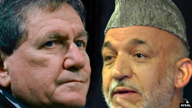 Richard Holbrooke (left), special U.S. envoy for Afghanistan and Pakistan, and Afghan President Hamid Karzai (photo illustration)