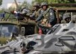 Special forces patrol the streets of Andijon in the aftermath of the brutal crackdown