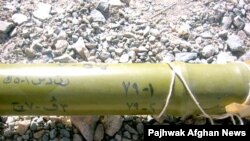 Weapons and explosives made in Iran have been seized in Afghanistan