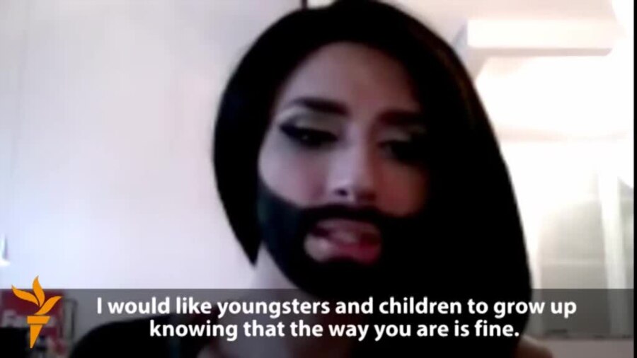 WATCH: In an interview with RFE/RL&#39;s Claire Bigg, Conchita Wurst explained how - 18f36272-9a02-4f14-8a0d-5e3d9f0b3716_tv_w900_r1_s