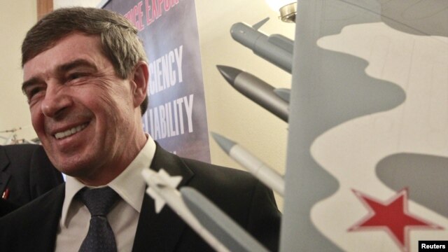 Russia's state arms exporter director Anatoly Isaikin
