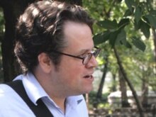 Germany – A file photo of Marcus Bensmann, a German TV journalist, Almaty, 19Aug2007