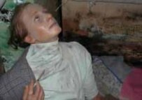 A wax dummy from the exhibition (RFE/RL)