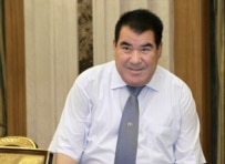 Turkmen President Saparmurat \