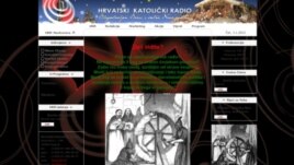 Hakirana stranica Hrvatskog katoličkog radija