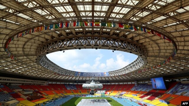 Главная арена чемпионата мира по легкой атлетике – стадион "Лужники"