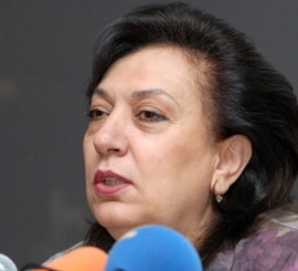 Diaspora Minister Hranush Hakobian