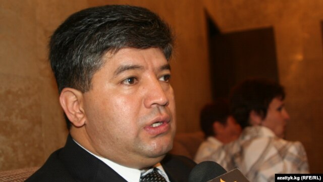 Former Kyrgyz Social Protection Minister Ravshan Sabirov (file photo)