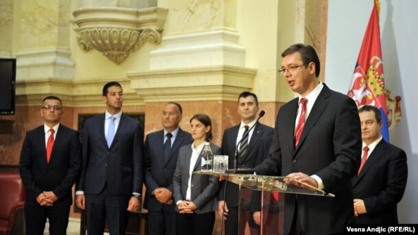 Nova vlada Srbije sa Aleksandrom Vučićem na čelu