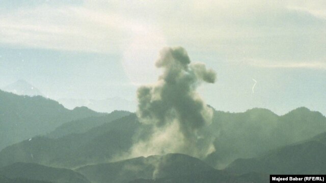 بمباردمان نیرو های امریکایی در توره بوره