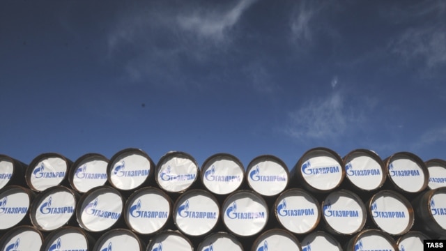 New Gazprom pipes ready for installation in Russia's Krasnodar territory. That pipeline and others might see declining usage over the next decade.