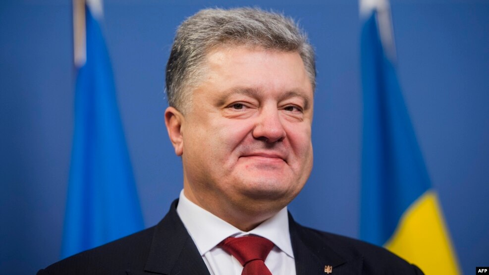 The property declarations of Ukrainian President Petro Poroshenko and two allies include companies that in turn own Spanish villas -- effectively rendering them invisible from public view.