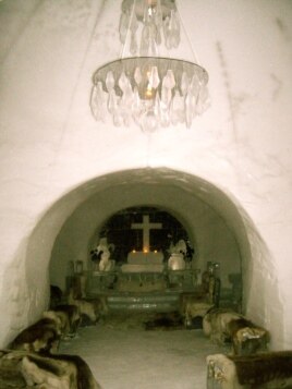 Ледяной отель в Альте, Норвегия