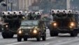 Buk surface-to-air missiles on display during a military parade in Kyiv on August 24 to celebrate the 25th anniversary of independence.
