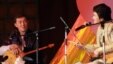 Айтыскер ақындар Бекарыс Шойбеков пен Төреғали Төреәлі. Алматы, 11 ақпан 2012 жыл.