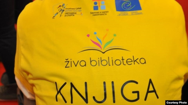 Živa bibilioteka knjiga, foto: Savet Evrope
