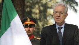 Kryeministri italian, Mario Monti