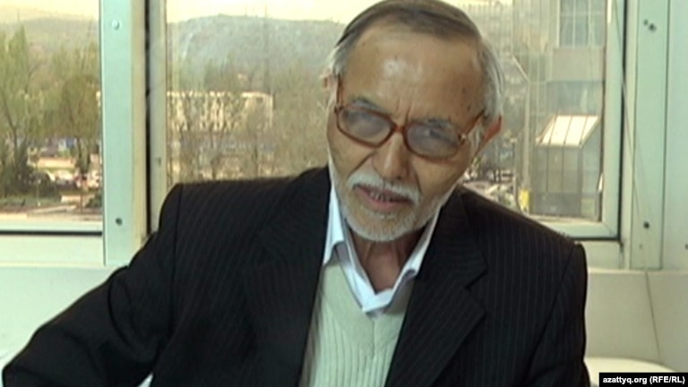 Әбубәкір Павиз, жыршы. Алматы, 16 сәуір 2013 жыл.