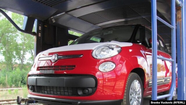 Automobili kompanije "Fiat" proizvedeni u Kragujevcu